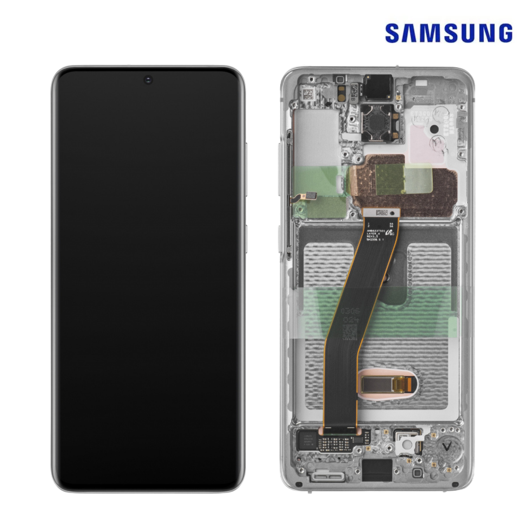 SAMSUNG Z FLIP 4 5G 2022 / SM-F721 BLUE OUTER LCD